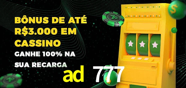 ad 777 melhor bônus de depósito